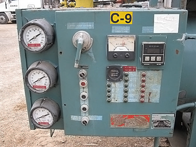 FES / Dunham Bush Screw Ammonia Compressor Package - 450 HP FES / Dunham-Bush 