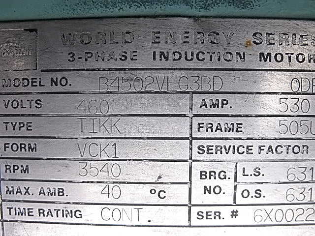 FES / Dunham Bush Screw Ammonia Compressor Package - 450 HP FES / Dunham-Bush 