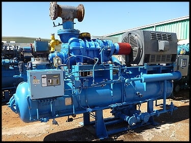 FES Mycom 250-L Screw Compressor Package - 700 HP FES 