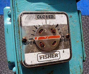 Fisher Butterfly Control Valve Fisher 