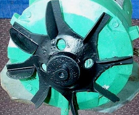 Flange Mount Gear Reduction Agitator Drive - 3/4 HP Reliance 