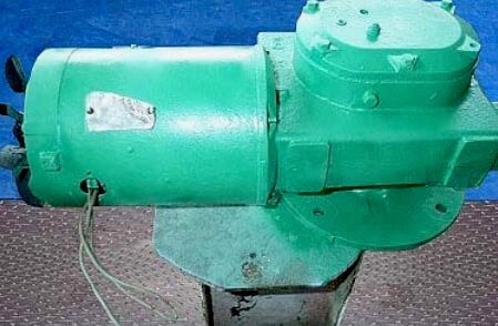 Flange Mount Gear Reduction Agitator Drive - 3/4 HP Reliance 
