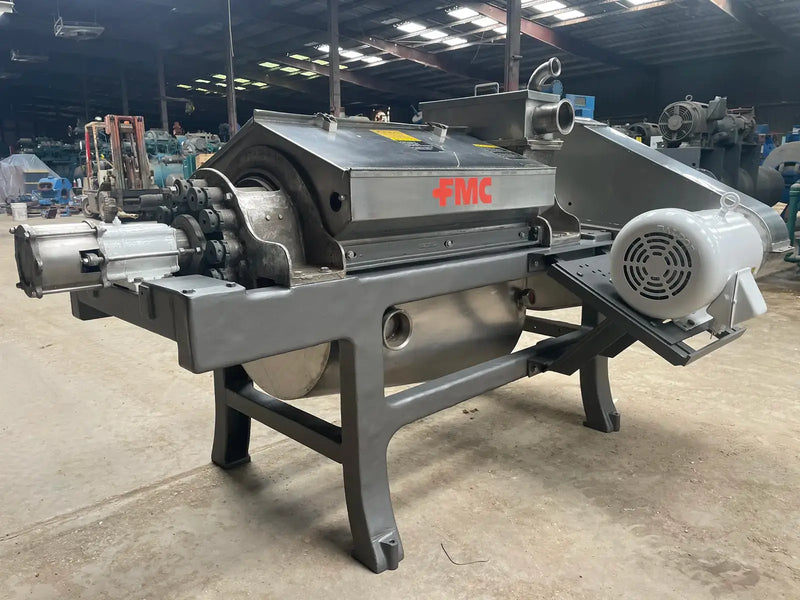 Extractor/acabador de tornillo pulper FMC 75B (15 HP, 75-100 GPM)