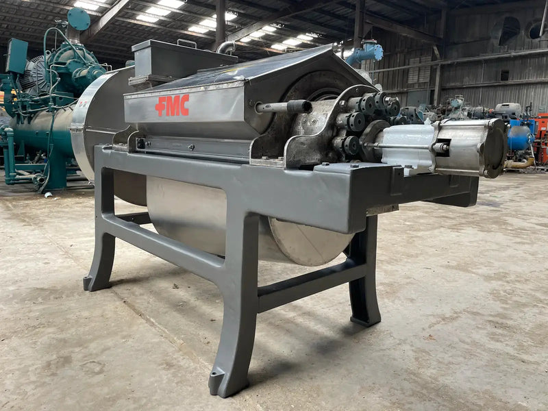 Extractor/acabador de tornillo pulper FMC 75B (15 HP, 75-100 GPM)