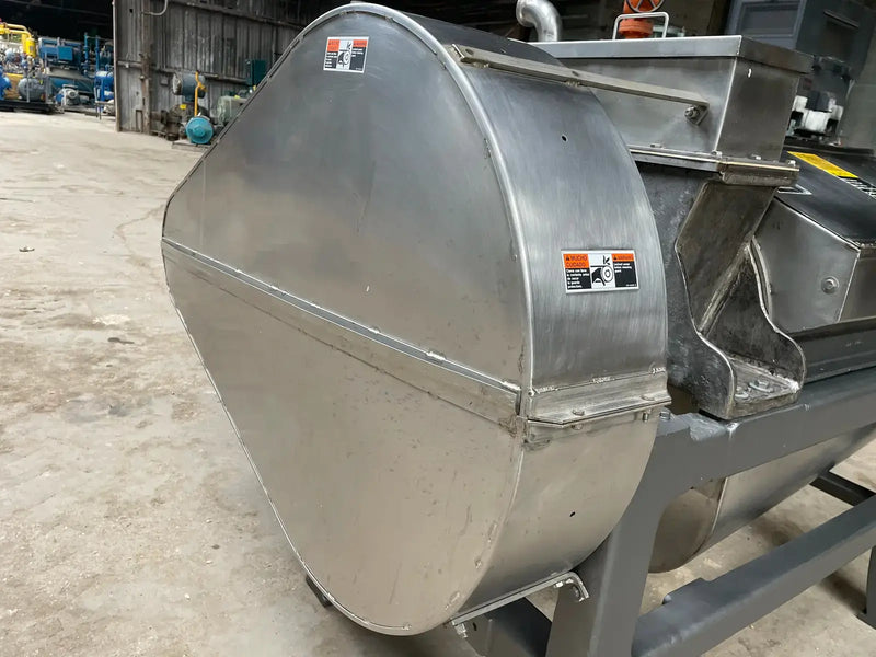 Extractor/acabador de tornillo pulper FMC 75B (15 HP, 75-100 GPM)