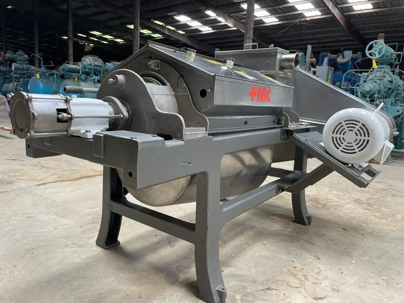 Extractor/acabador de tornillo pulper FMC 75B (15 HP, 75-100 GPM)
