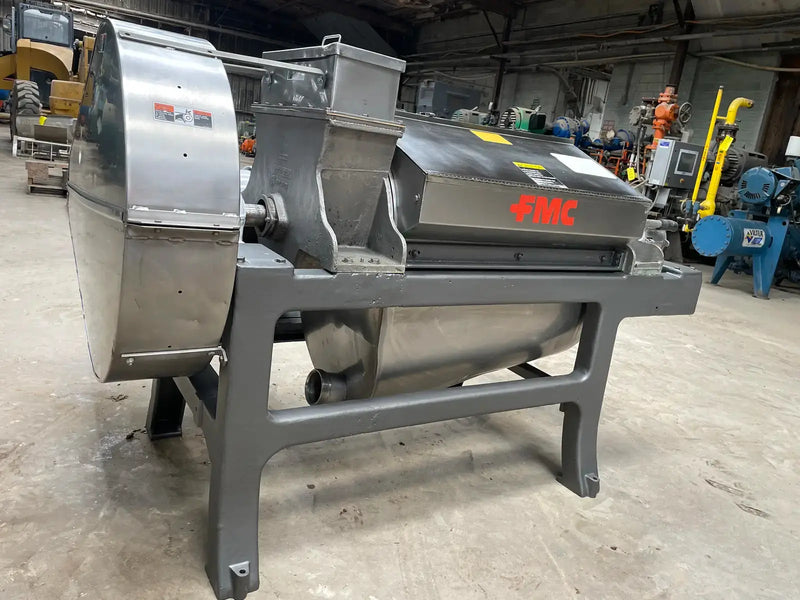 Extractor/acabador de tornillo pulper FMC 75B (15 HP, 75-100 GPM)