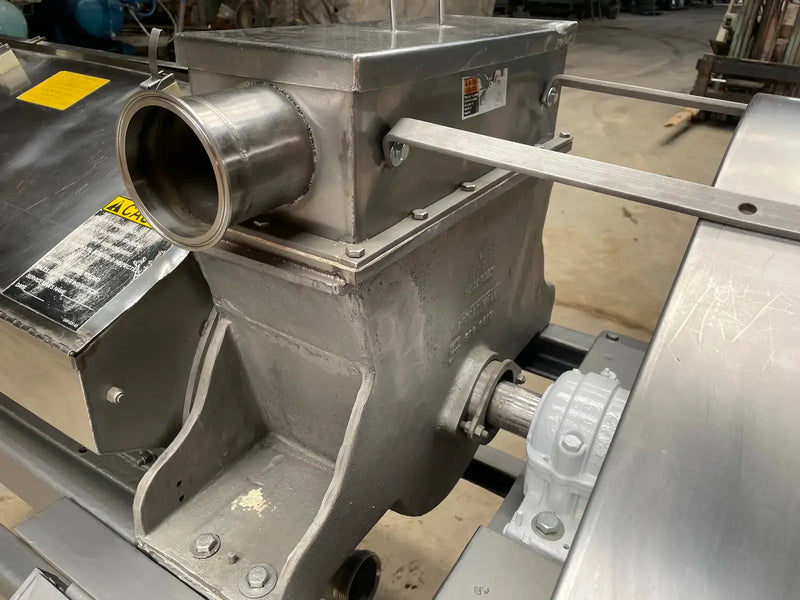 Extractor/acabador de tornillo pulper FMC 75B (15 HP, 75-100 GPM)