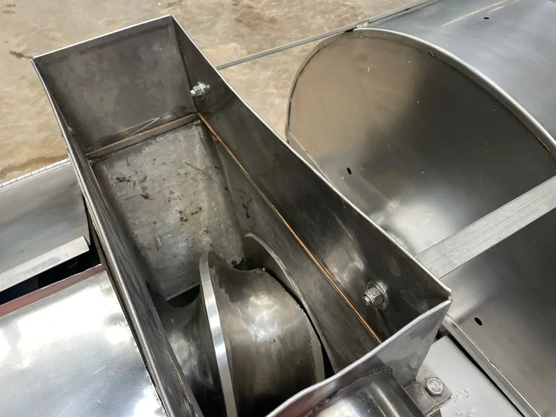 Extractor/acabador de tornillo pulper FMC 75B (15 HP, 75-100 GPM)