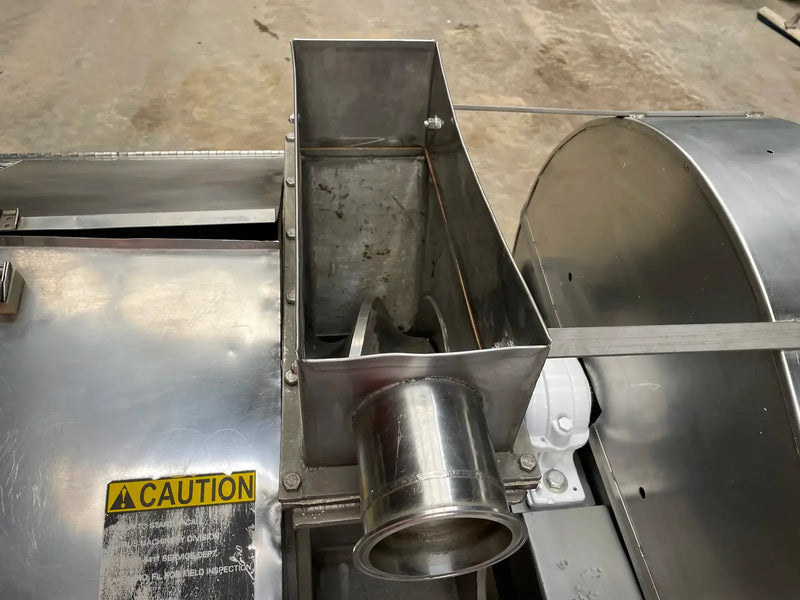 Extractor/acabador de tornillo pulper FMC 75B (15 HP, 75-100 GPM)