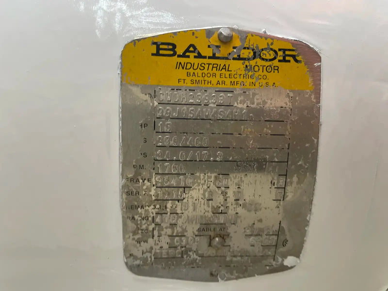 Extractor/acabador de tornillo pulper FMC 75B (15 HP, 75-100 GPM)