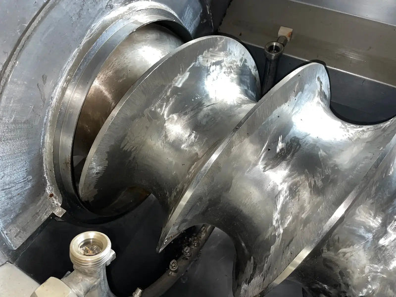 Extractor/acabador de tornillo pulper FMC 75B (15 HP, 75-100 GPM)