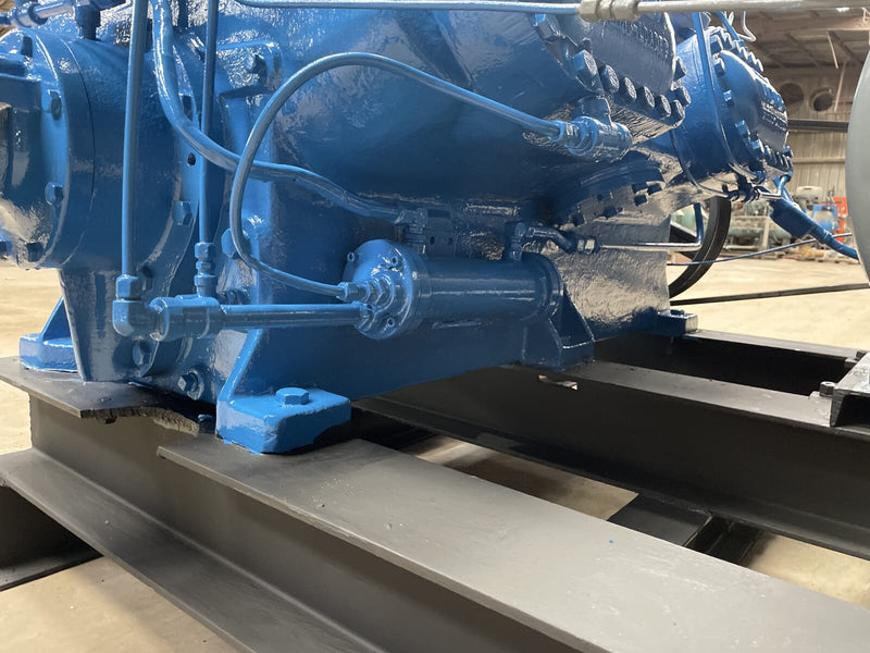 Vilter 4416 16-Cylinder Reciprocating Compressor Package (200 HP 460 V, Belt Driven)