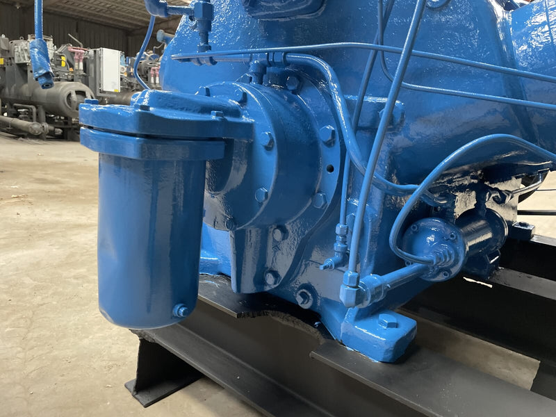 Vilter 4416 16-Cylinder Reciprocating Compressor Package (200 HP 460 V, Belt Driven)