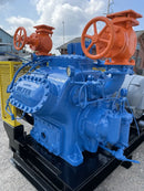 Vilter 446 6-Cylinder Reciprocating Compressor Package (60 HP 220/440 V, Belt Driven)