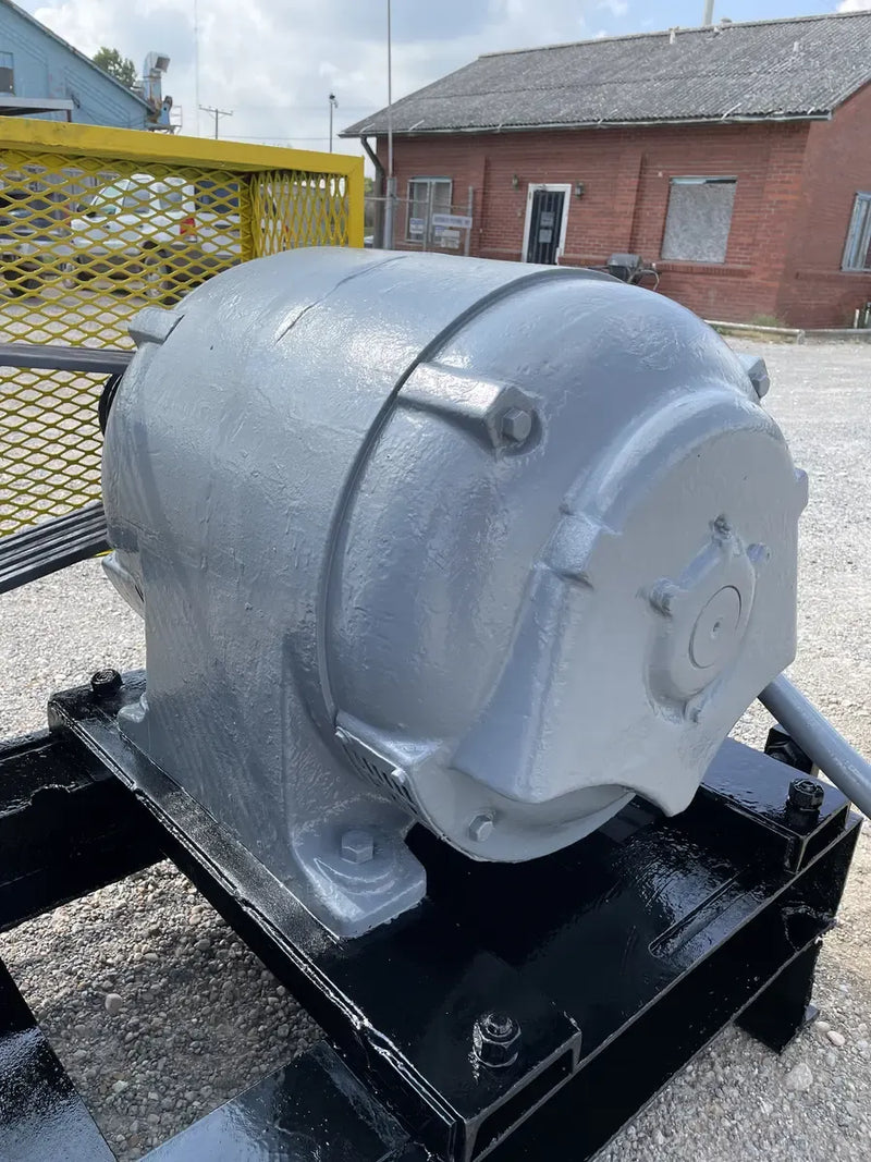 Vilter 446 6-Cylinder Reciprocating Compressor Package (60 HP 220/440 V, Belt Driven)