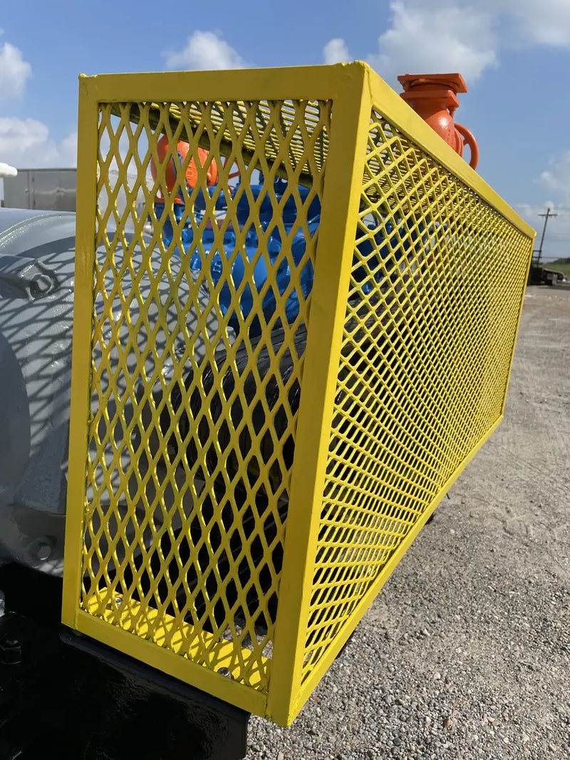 Vilter 446 6-Cylinder Reciprocating Compressor Package (60 HP 220/440 V, Belt Driven)