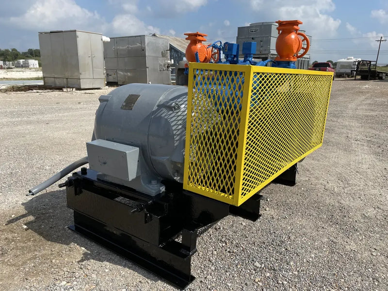 Vilter 446 6-Cylinder Reciprocating Compressor Package (60 HP 220/440 V, Belt Driven)