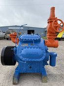 Compresor alternativo desnudo Vilter 448 de 8 cilindros (impulsado por correa)