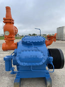 Compresor alternativo desnudo Vilter 448 de 8 cilindros (impulsado por correa)