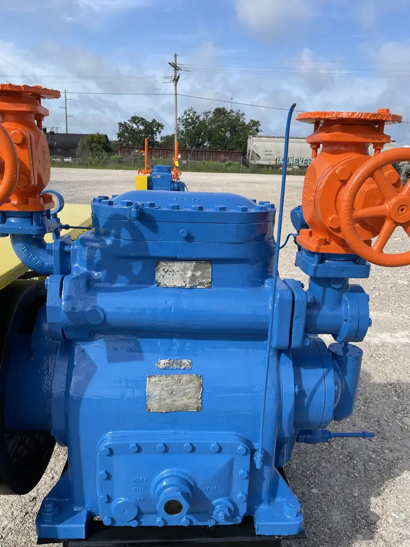 Vilter 442 2-Cylinder Reciprocating Compressor Package (30 HP 230/460 V, Belt Driven)