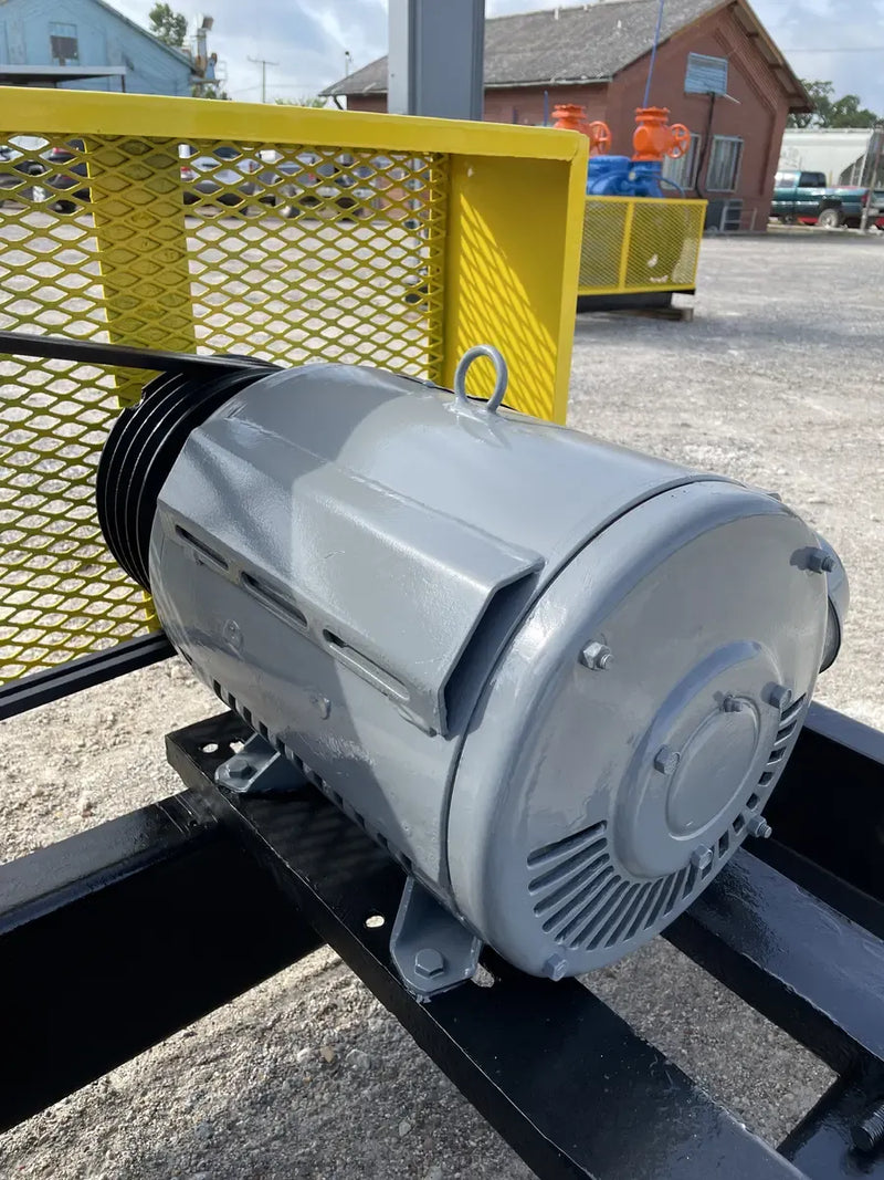 Vilter 442 2-Cylinder Reciprocating Compressor Package (30 HP 230/460 V, Belt Driven)