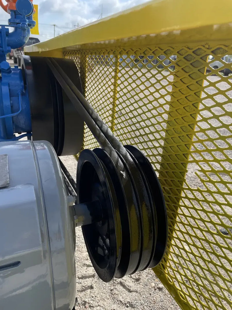 Vilter 442 2-Cylinder Reciprocating Compressor Package (30 HP 230/460 V, Belt Driven)