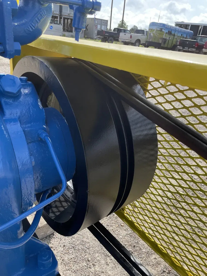 Vilter 442 2-Cylinder Reciprocating Compressor Package (30 HP 230/460 V, Belt Driven)