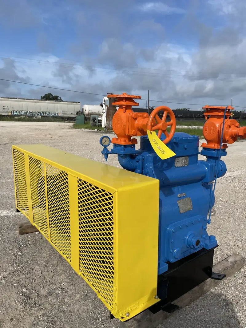 Vilter 442 2-Cylinder Reciprocating Compressor Package (30 HP 230/460 V, Belt Driven)