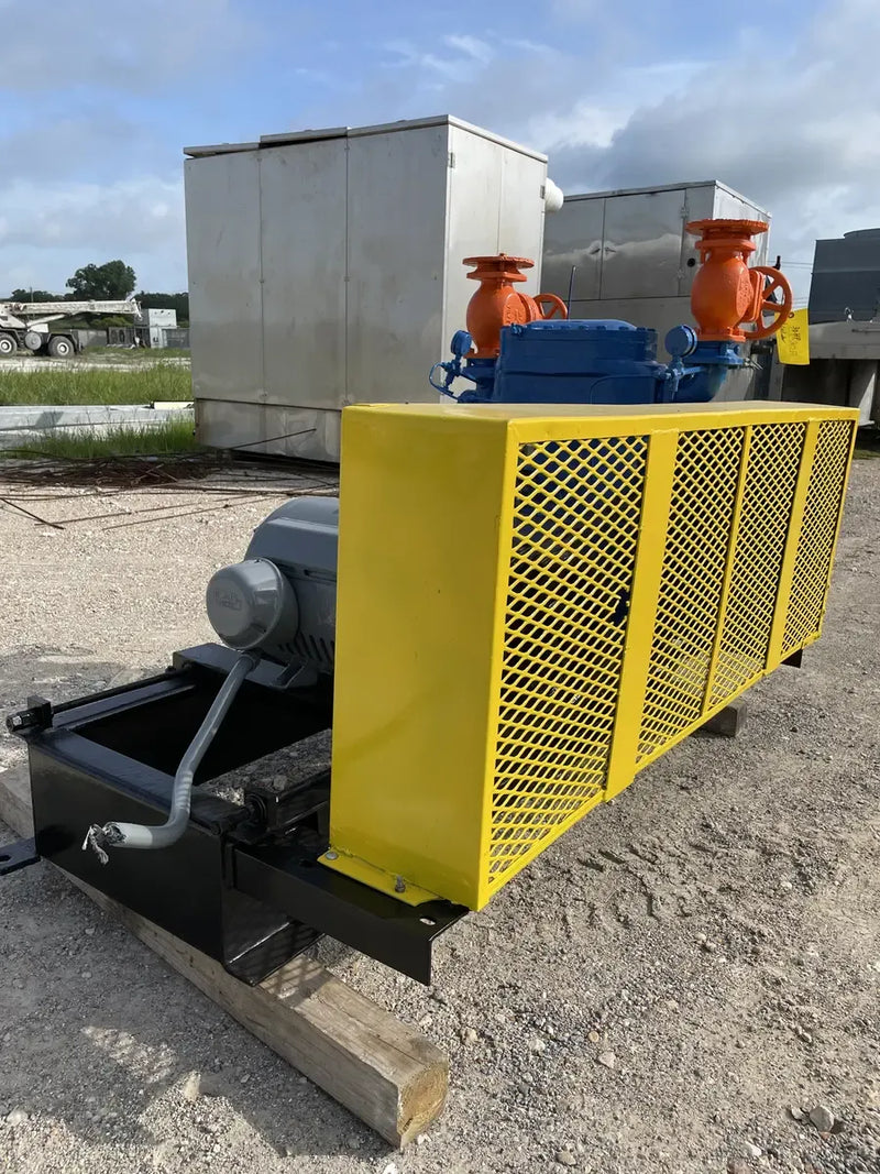 Vilter 442 2-Cylinder Reciprocating Compressor Package (30 HP 230/460 V, Belt Driven)