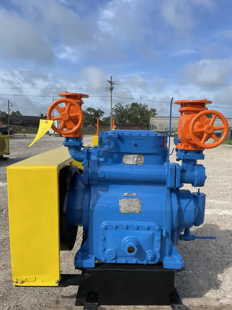 Vilter 442 2-Cylinder Reciprocating Compressor Package (30 HP 230/460 V, Belt Driven)