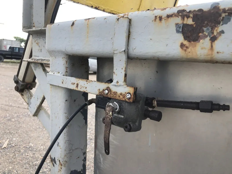 Mezclador de acero inoxidable con elevación de tambor hidráulico