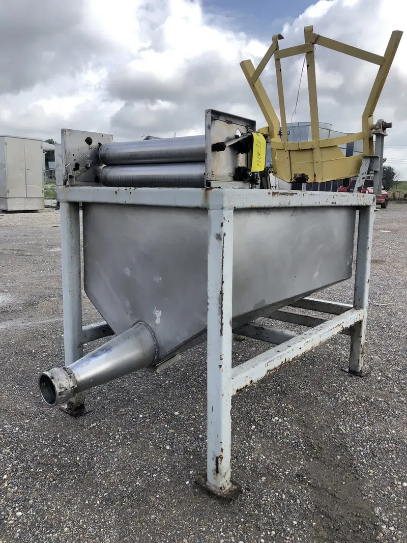 Mezclador de acero inoxidable con elevación de tambor hidráulico