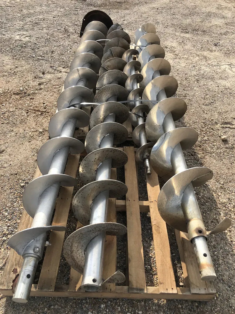 3 Stainless Augers/Screws 156''x48"x36"