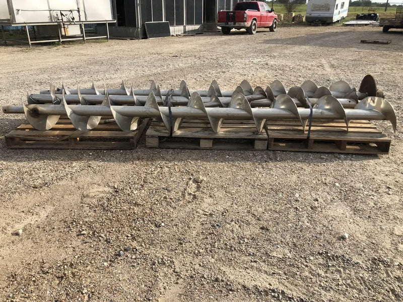 3 Stainless Augers/Screws 156''x48"x36"