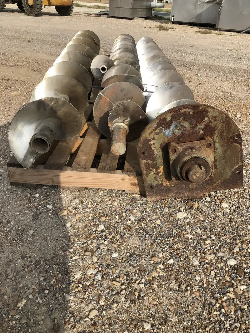 3 Stainless Augers/Screws 156''x48"x36"