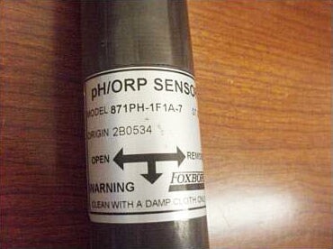 Foxboro 871pH Sensor & Recorder Probe Foxboro 