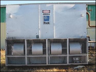 Condensador evaporativo de amoníaco Frick - 85 toneladas