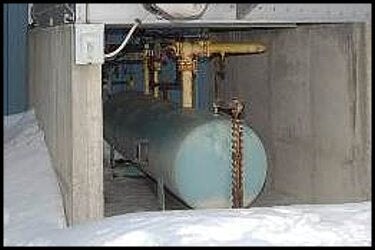 Frick Horizontal Ammonia Receiver – 450 gallons Frick 