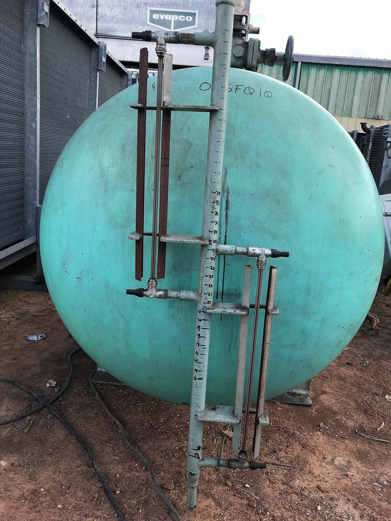 Frick Horizontal Ammonia Receiver Vessel - 1200 gallons Frick 