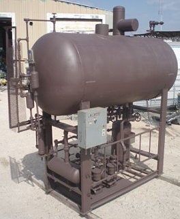 Frick Horizontal Ammonia Recirculator Package – 48 in. Dia. x 8 ft. L Frick 