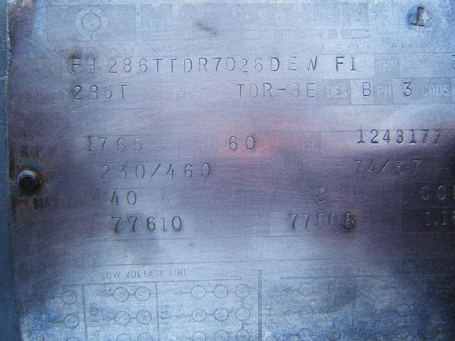 Frick LDB 26 Booster Compressor - 30 HP Frick 
