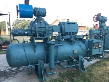 Frick RWB-II-222-S Screw Compressor - 500 HP Frick 
