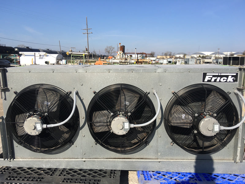 Frick SCS 364TH RH2 Ammonia Evaporator Coil - 11.4375 TR 3 Fans (Low/Medium Temperature) Frick/York 