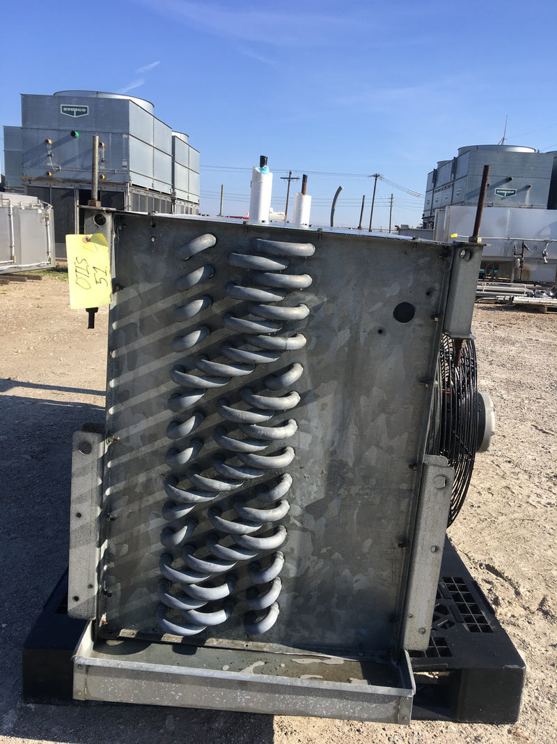Frick SCS 364TH RH2 Ammonia Evaporator Coil - 11.4375 TR 3 Fans (Low/Medium Temperature) Frick/York 