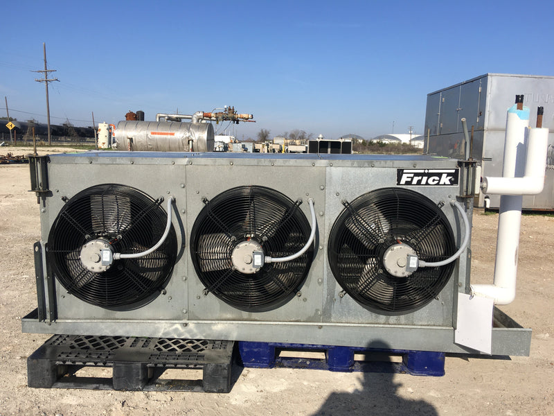 Frick SCS 364TH RH2 Ammonia Evaporator Coil - 11.4375 TR 3 Fans (Low/Medium Temperature) Frick/York 