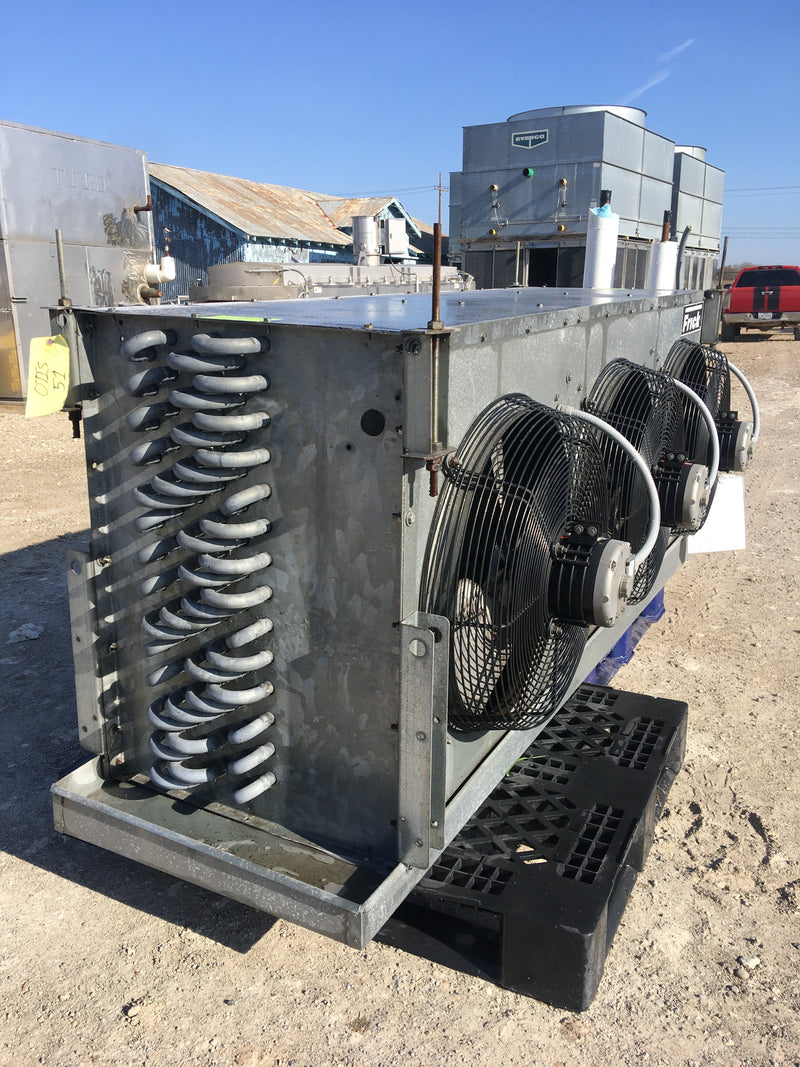 Frick SCS 364TH RH2 Ammonia Evaporator Coil - 11.4375 TR 3 Fans (Low/Medium Temperature) Frick/York 
