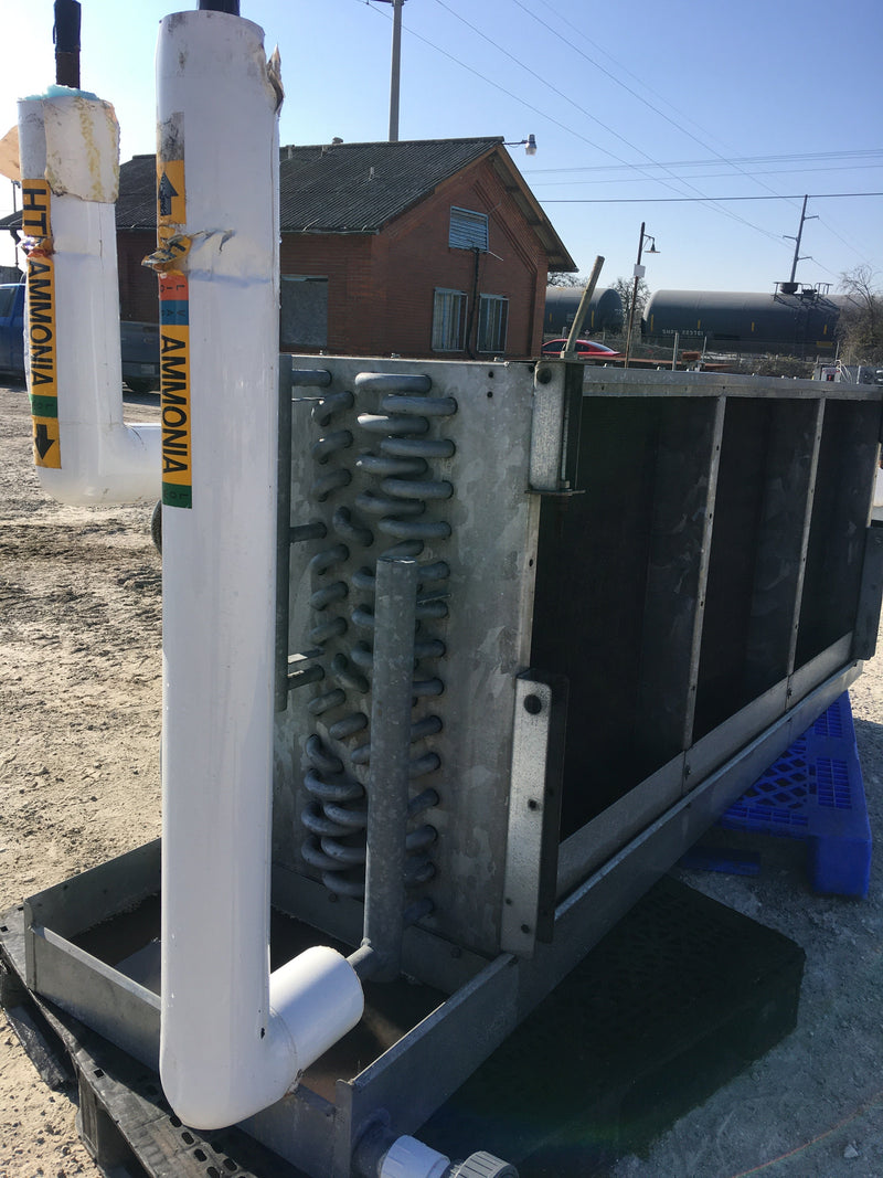 Frick SCS 364TH RH2 Ammonia Evaporator Coil - 11.4375 TR 3 Fans (Low/Medium Temperature) Frick/York 