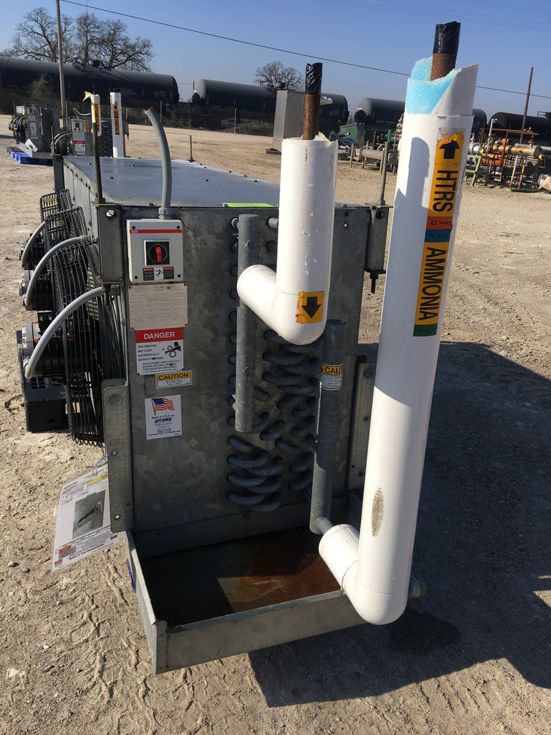 Frick SCS 364TH RH2 Ammonia Evaporator Coil - 11.4375 TR 3 Fans (Low/Medium Temperature) Frick/York 