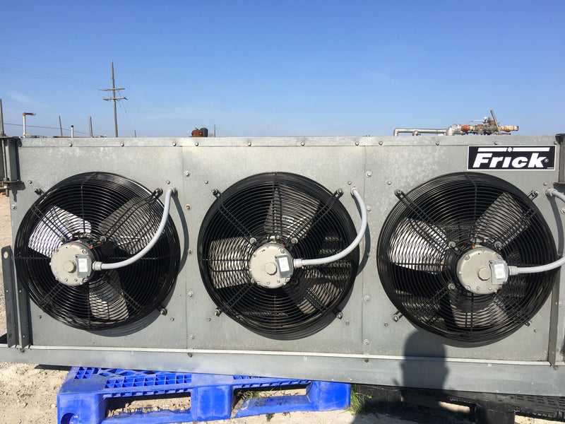 Frick SCS 364TH RH2 Ammonia Evaporator Coil - 11.4375 TR 3 Fans (Low/Medium Temperature) Frick/York 